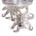 Тортница Secret De Maison OCTOPUS ( mod. 9647 ) алюминиевый сплав, 26x15x23 см, никель/nickel