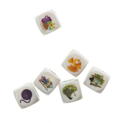 Настольная развивающия игра «Говорящие кубики сказки Лукоморья»