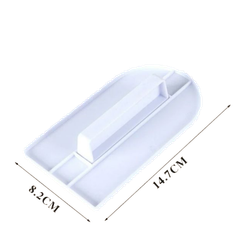 Утюжок закругленный, пластик (Китай) 14*8