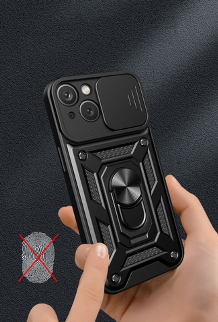 Чехол с кольцом Bumper Case для iPhone 15
