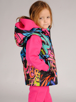 Жилет демисезонный мембрана для девочки 2-8 лет Милашка Сьюзи