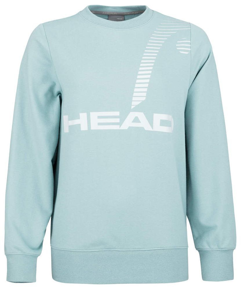 Женская Кофта теннисная Head Rally Sweatshirt W - Бирюзовый