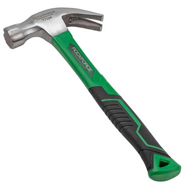 Молоток-гвоздодер с магнитным держателем гвоздя 680гр. RockForce RF-T7024