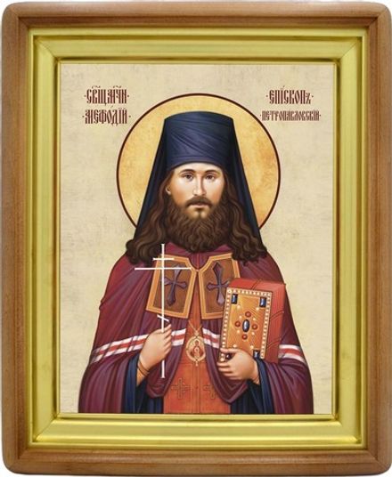 Мефодий (Красноперов) Петропавловский священномученик. Икона на холсте.