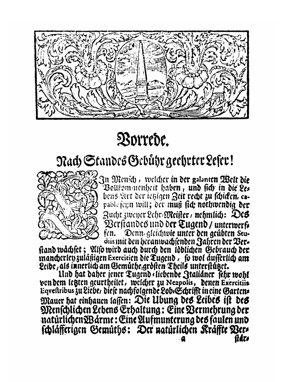 Rechtschaffener Tanzmeister, oder, gründliche Erklärung der frantzösischen Tantz-Kunst:. bestehend in drey Büchern, deren das erste Historice des Tantzens Ursprung Fortgang, Verbesserung, unterschiedlichen Gebrauch | Gottfried Taubert