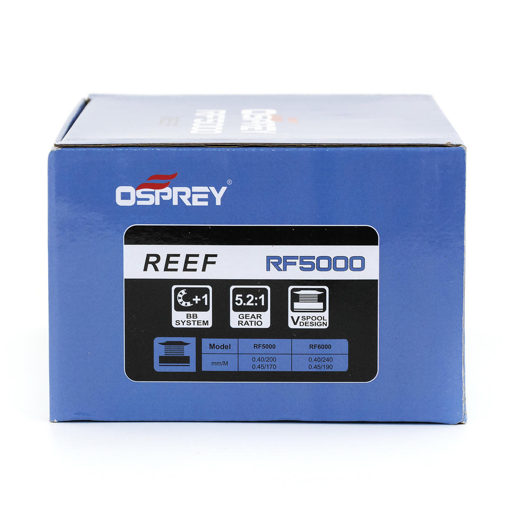 Безынерционная катушка Osprey RF 5000 (2+1BB, мет. шпуля)