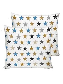 Наволочка комплект 2шт бязь Сказка "Звезды (печворк)" 70x70 см