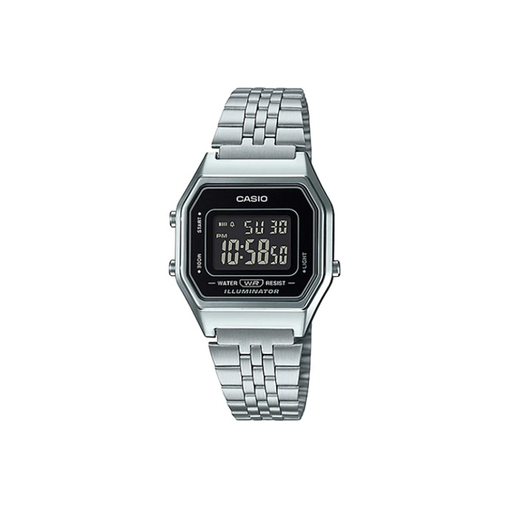 CASIO Men VINTAGE Series Black Watch LA680WA-1B