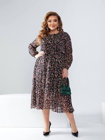 Шифоновое платье УК-8520