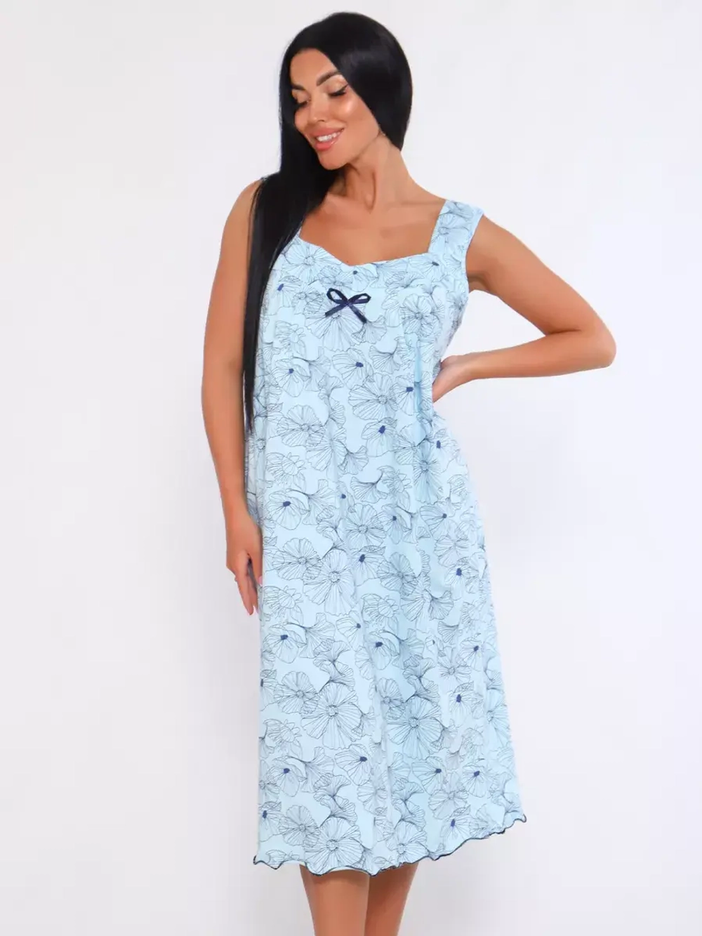 Ночная сорочка на большие размеры