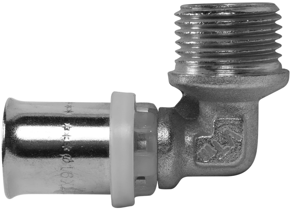 Угольник 90° VALTEC VTm.253.N.001604 16x1/2" пресс – резьба 1 шт.