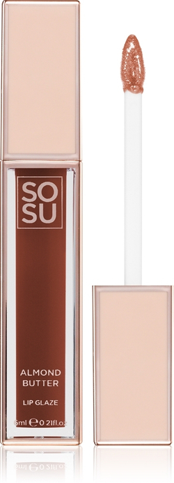 SOSU Cosmetics Satin Lip Glaze - Увлажняющий блеск для губ, 6 ml
