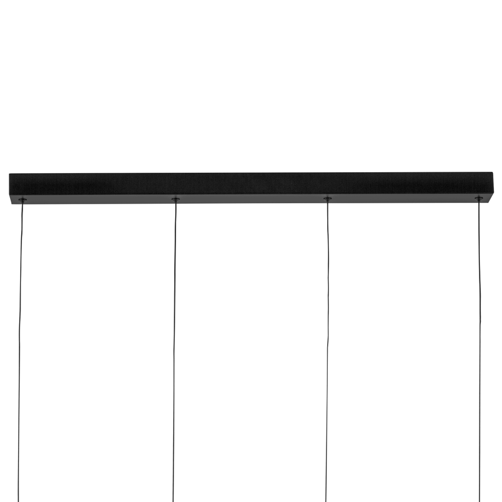 637117 Люстра CORINTO 60W LED 2380LM ЧЕРНЫЙ 3000K