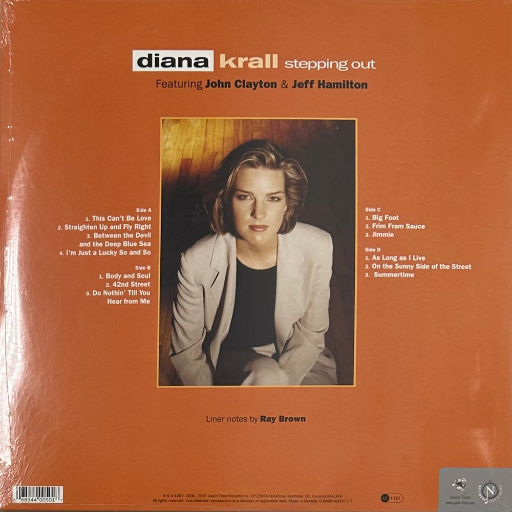 Diana Krall ‎– Stepping Out 2LP (Европа 2016г.)
