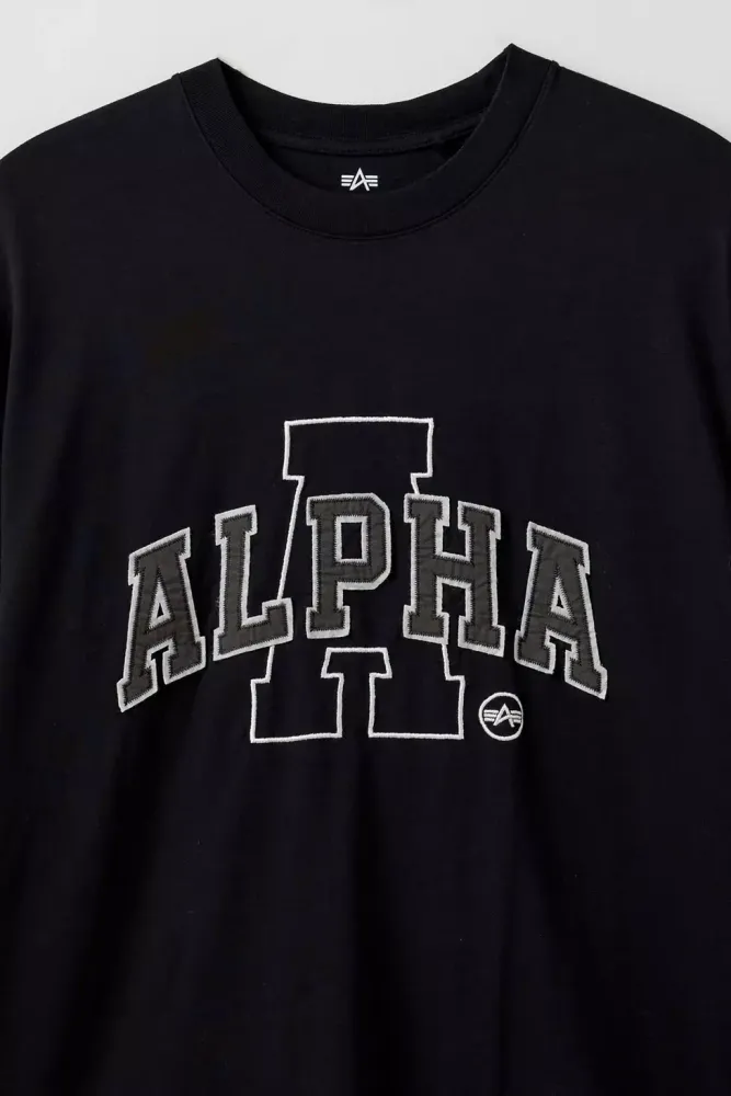 Футболка Alpha Industries UNFRM UNI (Чёрная) Футболка Alpha Industries UNFRM UNI (Чёрная)