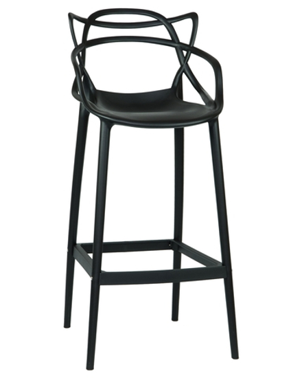 Стул барный DOBRIN MASTERS BAR, чёрный (B-03)