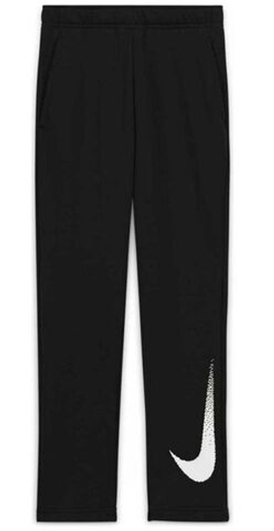Штаны для мальчика теннисные Nike Dry Fleece Pant GFX - black/white