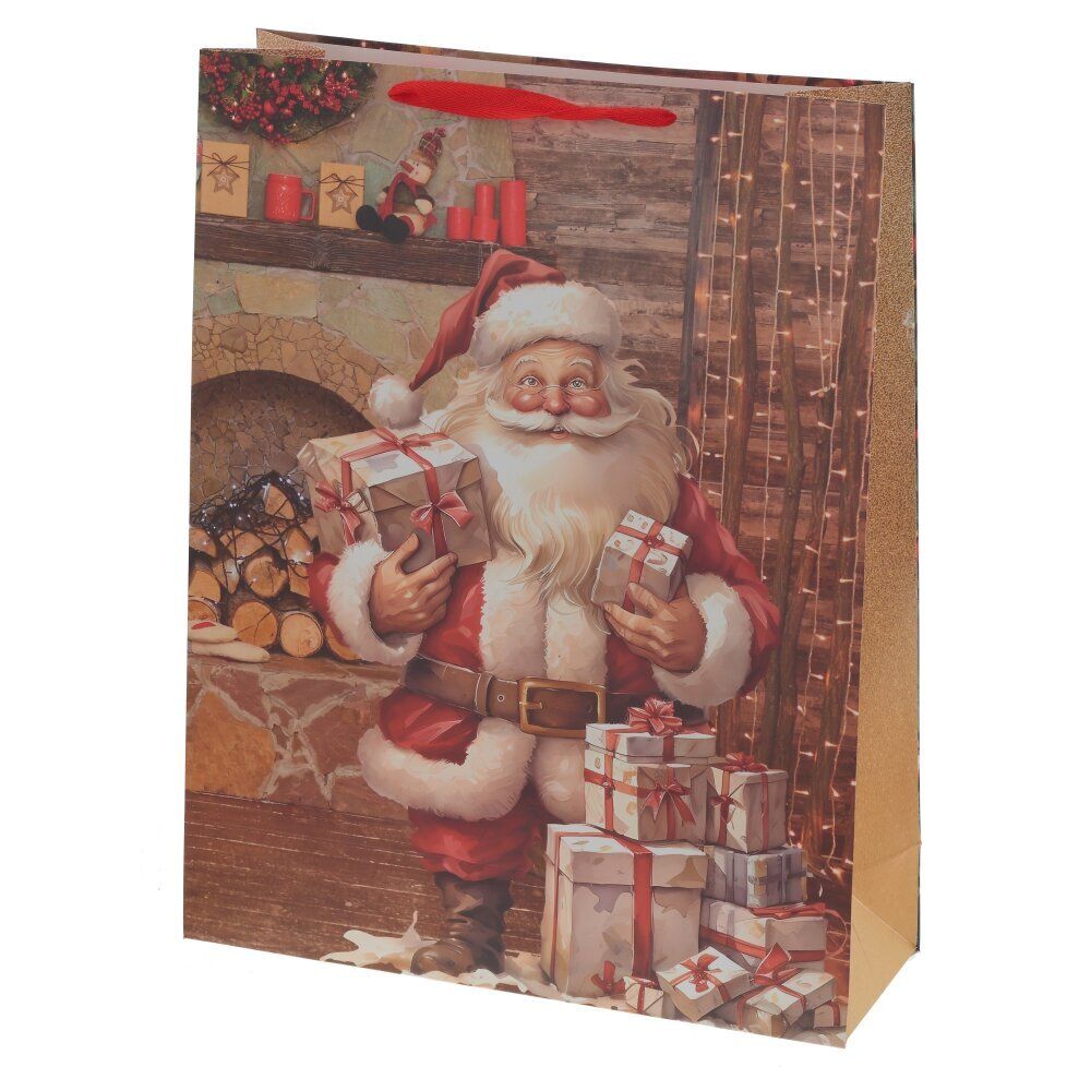 GAEM Пакет подарочный (бумага 230г/м2, блок микс 12шт), L43 W15 H55 см, 4в.