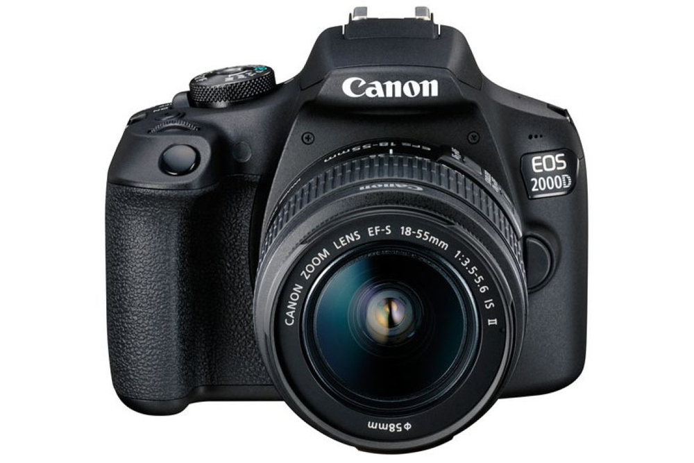 Зеркальный фотоаппарат Canon EOS 2000D EF-S 18-55 IS II KIT