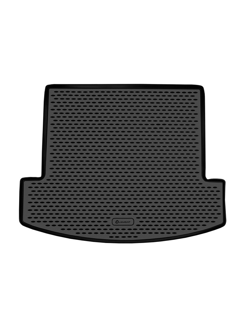 Коврик в багажник для формованный HYUNDAI Santa Fe V (MX5) 2023-, 7 мест, длинный (3-й ряд сложен), 1шт. (полиуретан) ELEMENTAN0687L13