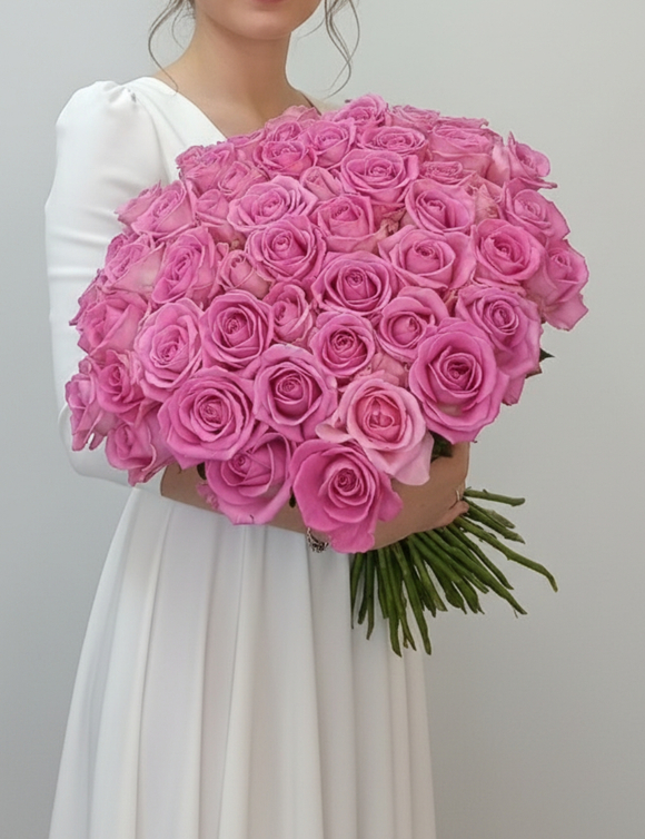 Букет Розовая нега