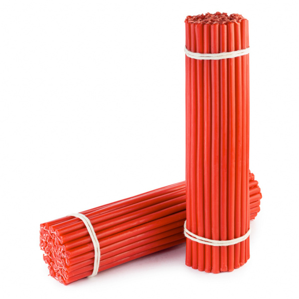 Свечи №10 красные