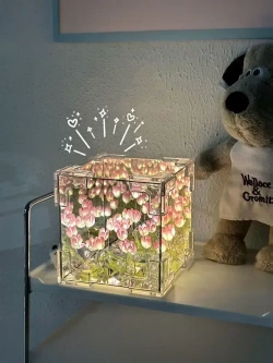 Ночник с тюльпанами собери сам, подарок на день матери
