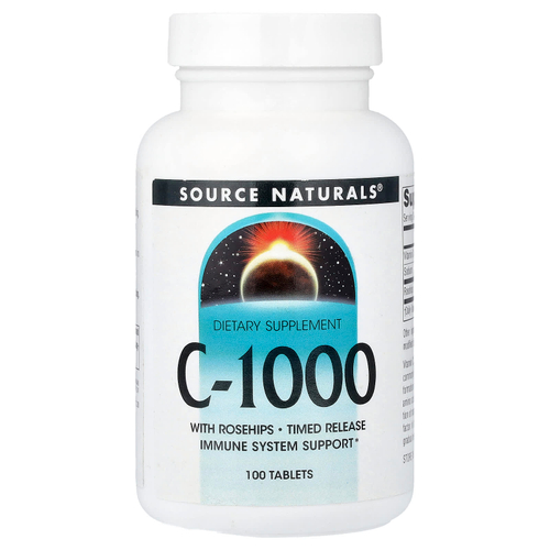 Source Naturals, C-1000, 100 таблеток