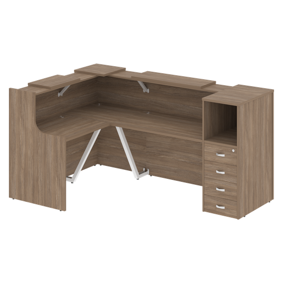 Onix Ресепшн O.R-K-25 Дуб Аризона 2373*1568*1187