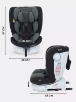 Автокресло RANT LB619 "DRIVE" isofix (Green) группа 0-1-2-3 (0-36 кг)