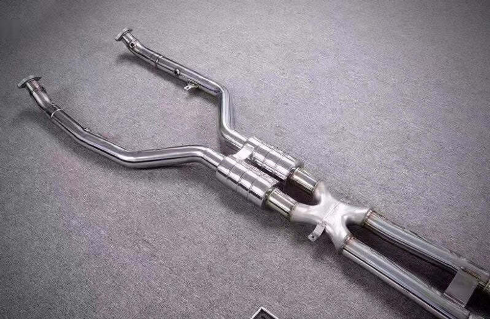 Спортивная выхлопная система с заслонками для BMW M3 E90 E92 E93 4.0 2007-2013 БМВ