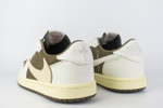 Кроссовки Nike Air Jordan 1 Low x Fragment x TS White Brown