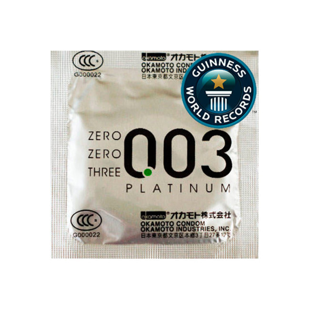 Презервативы Супер тонкие OKAMOTO Platinum №3 (3 шт.)