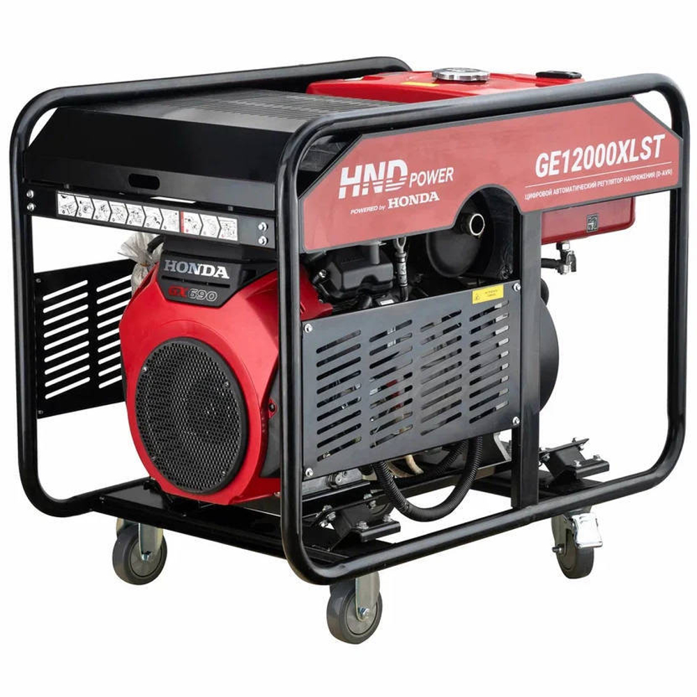 Генератор бензиновый HND (Honda) GE 12000 XLST