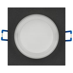 Встраиваемый светильник декоративный ЭРА DK108 BK MR16 GU5.3 черный