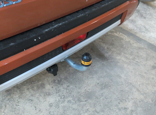 Фаркоп с эл-кой Smart для Mitsubishi Xpander Cross с 2017 г. (оцинк. Шар)(паспорт и сертификат в комплекте) 91314-A.Motodor