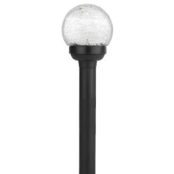 Светильник уличный ЭРА SL-PL33-CRAC на солнечной батарее пластик стекло черный 33 см