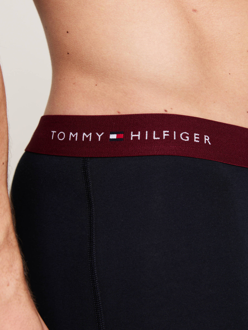 Трусики-боксеры 3шт. Tommy Hilfiger - черный(UM0UM02763)