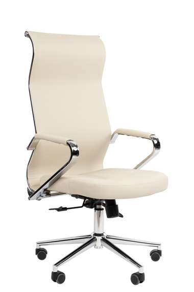 Офисное кресло Chairman 702 Россия экопремиум бежевый