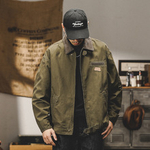 Винтажная Рабочая куртка в американском стиле, Мужская весенне-осенняя