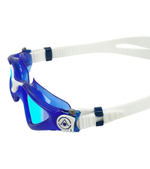 Очки для плавания Aqua Sphere Kayenne Titanium голубые зеркальные линзы