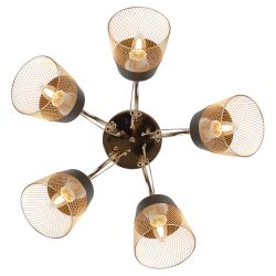 Люстра Rivoli Helma 9067-305 5 х E27 60 Вт модерн | Модерн