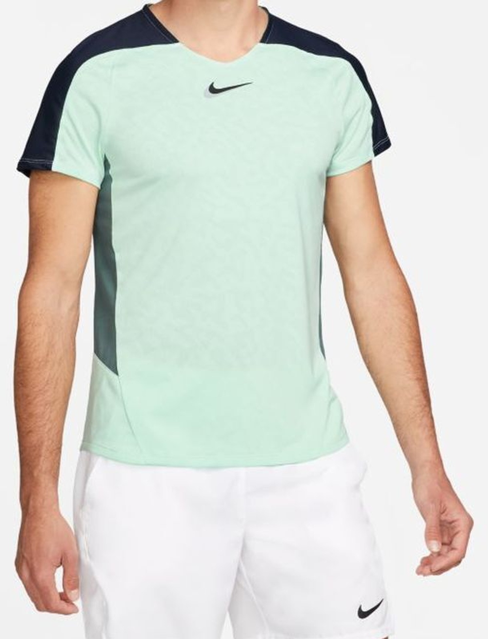 Мужская теннисная футболка Nike Court Dri-Fit Slam Tennis Top M - разноцветный