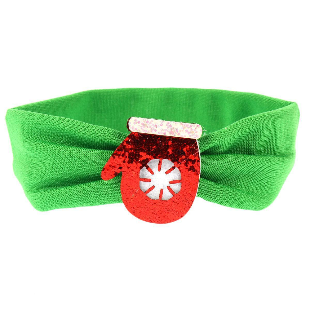 Повязка на голову детская "New Little Mi Mi - Новогодние варежки" (JINRE TRAVEL), 1 шт.