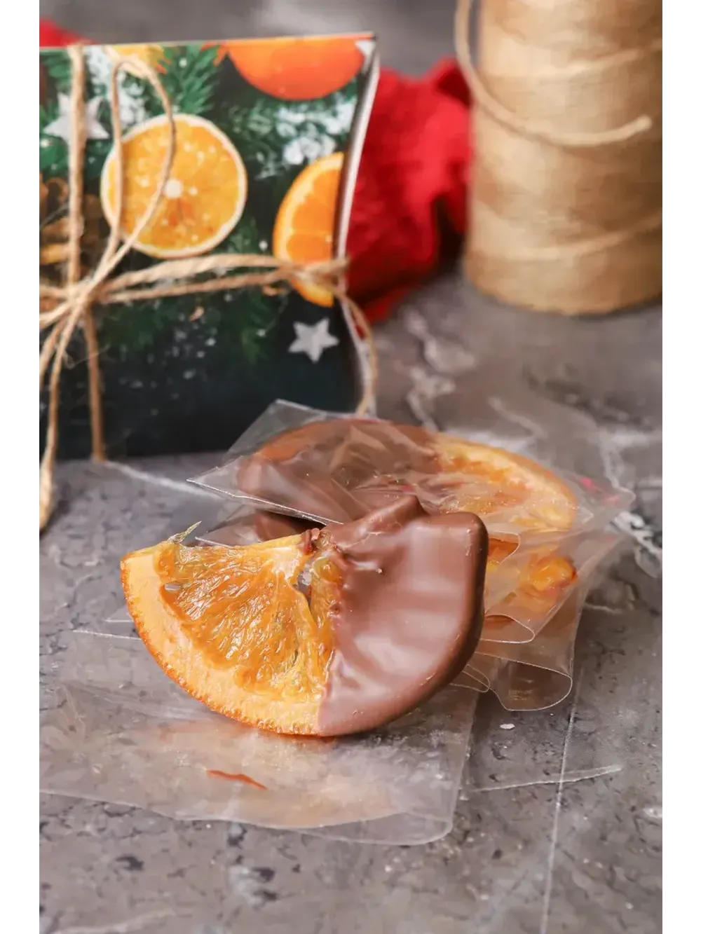 Апельсин в шоколаде 15 шт.