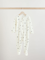 Комбинезон / Cлип для малышей Next E19-698, 3 шт., Молочный, Бежевый, Темно-серый