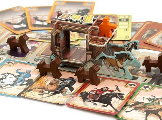 Настольная игра Кольт Экспресс: Лошади и Дилижанс Дополнение (локализация)