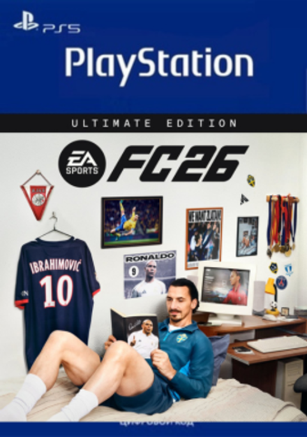 EA SPORTS FC 26 Ultimate Edition (FIFA 26) (для PS5/PS4, интерфейс и субтитры на русском языке) [услуга выкупа игры в аккаунт PSN Украина]