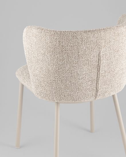 Стул Stag светло-серый серые ножки