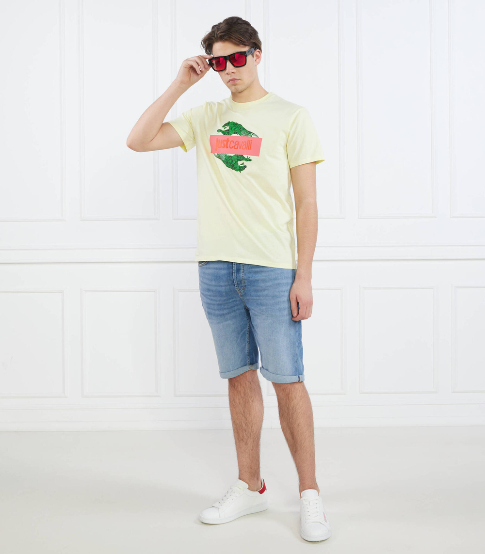 Футболка Just Cavalli - желтый(74OBHF08CJ200)